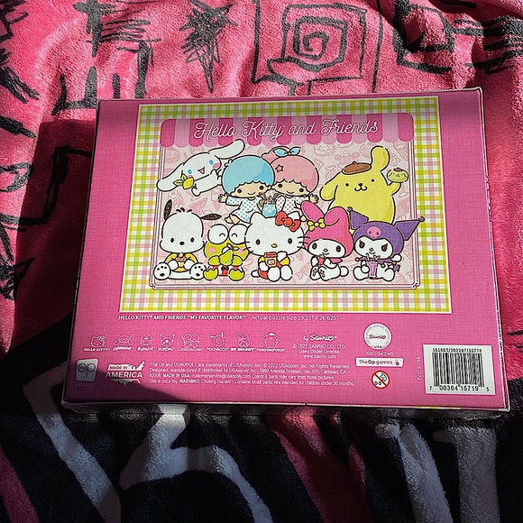 🎀 - Hello Kitty and Friends - My Favorite Flavor - 1000 piece Jigsaw Puzzle - Picture 2 of 3